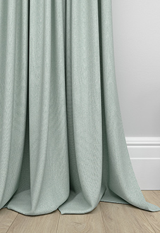 Soft Chevron, Blue Glacier - Made to Measure Curtains